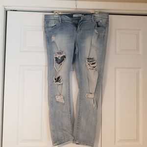 EUC torrid girlfriend jeans SZ 16S